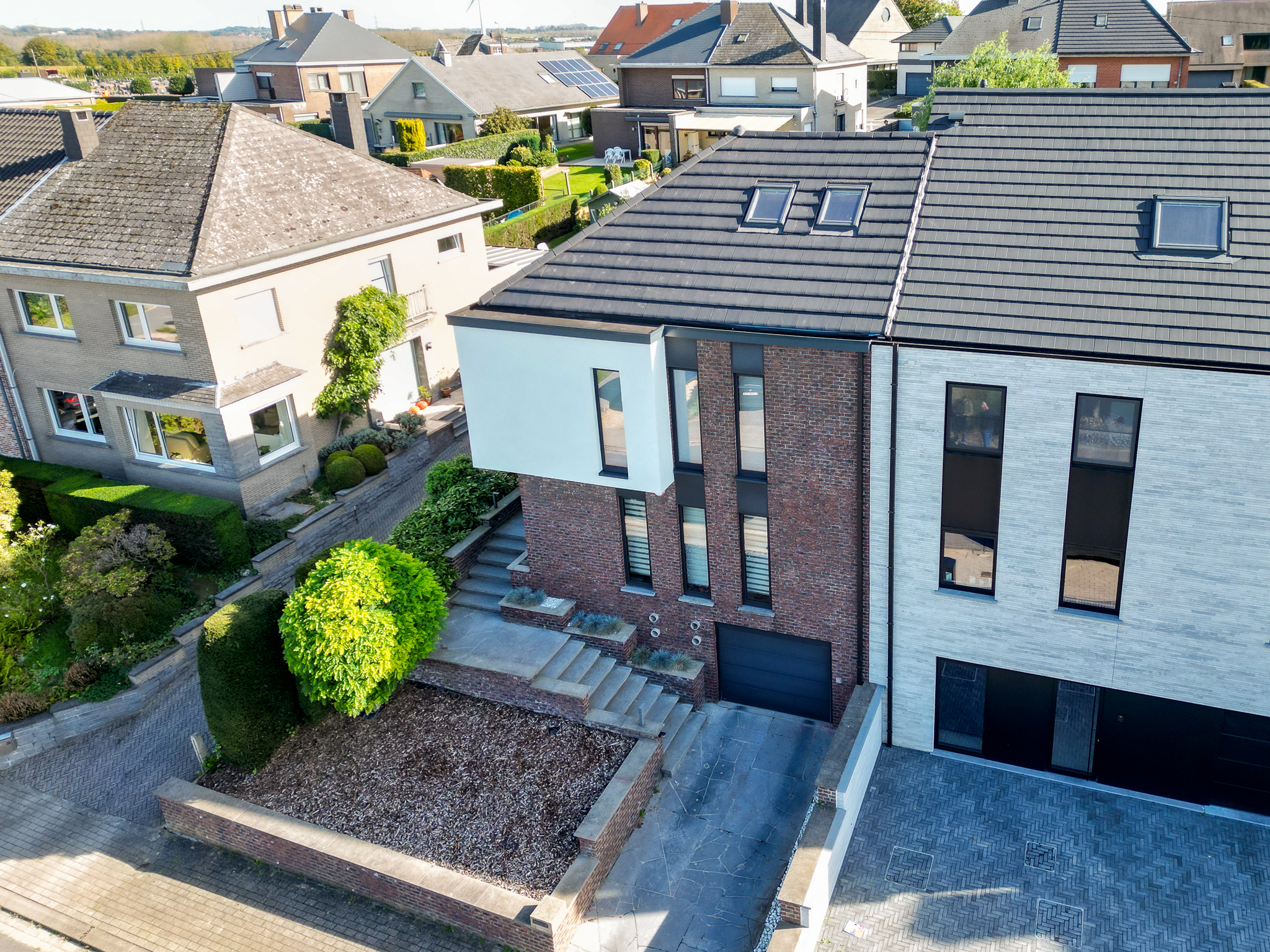 Buitenschil renovatie in Asse