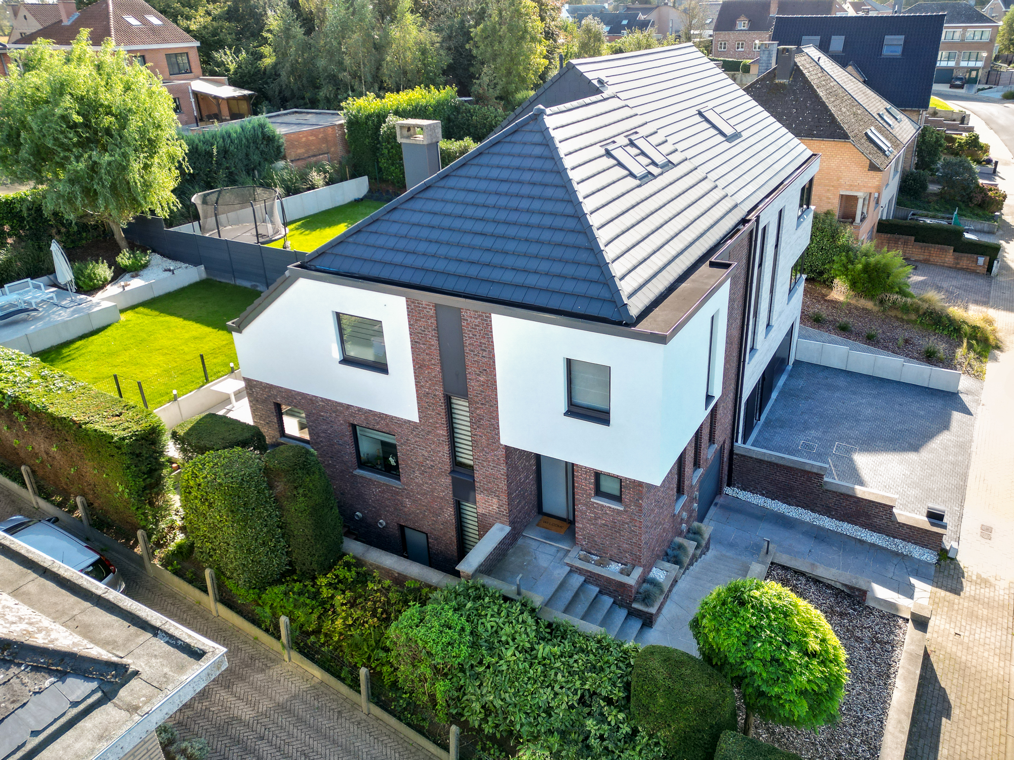 Buitenschil renovatie in Asse