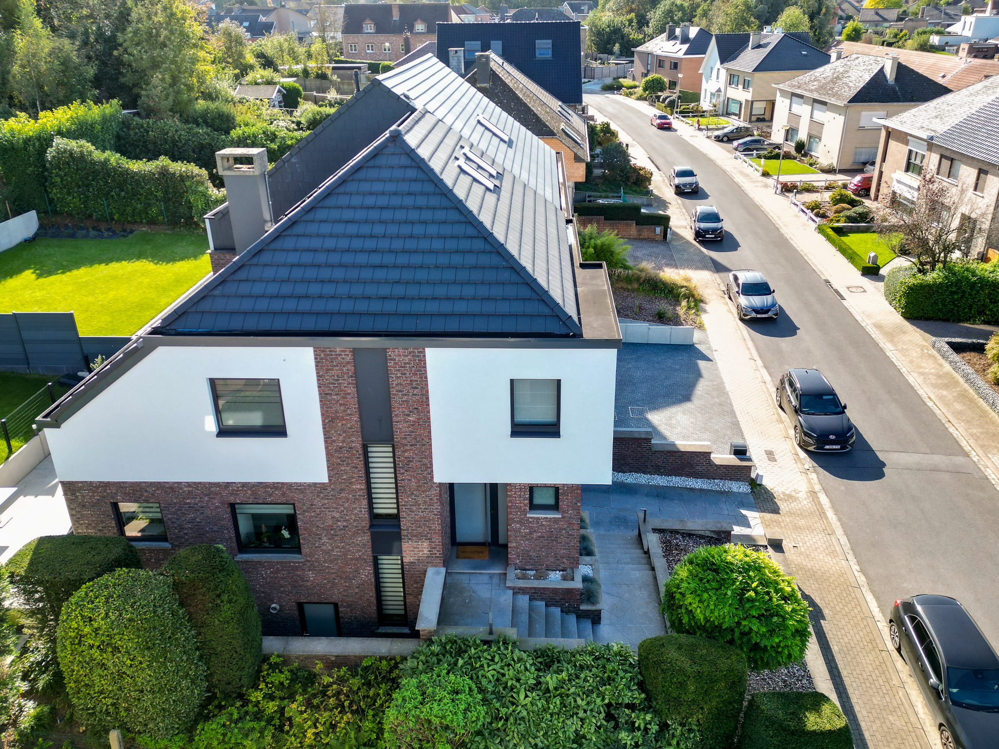 Buitenschil renovatie in Asse