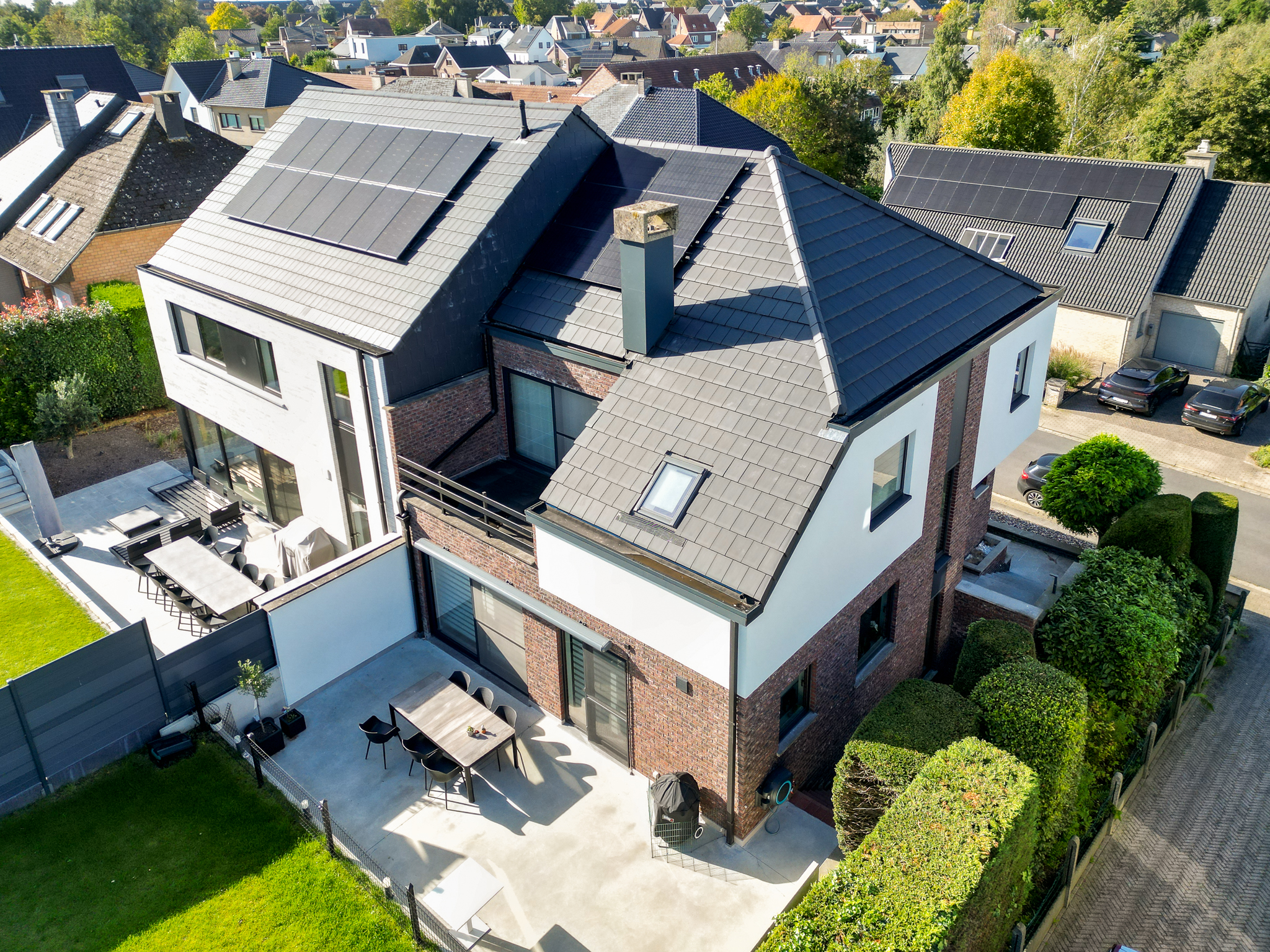 Buitenschil renovatie in Asse