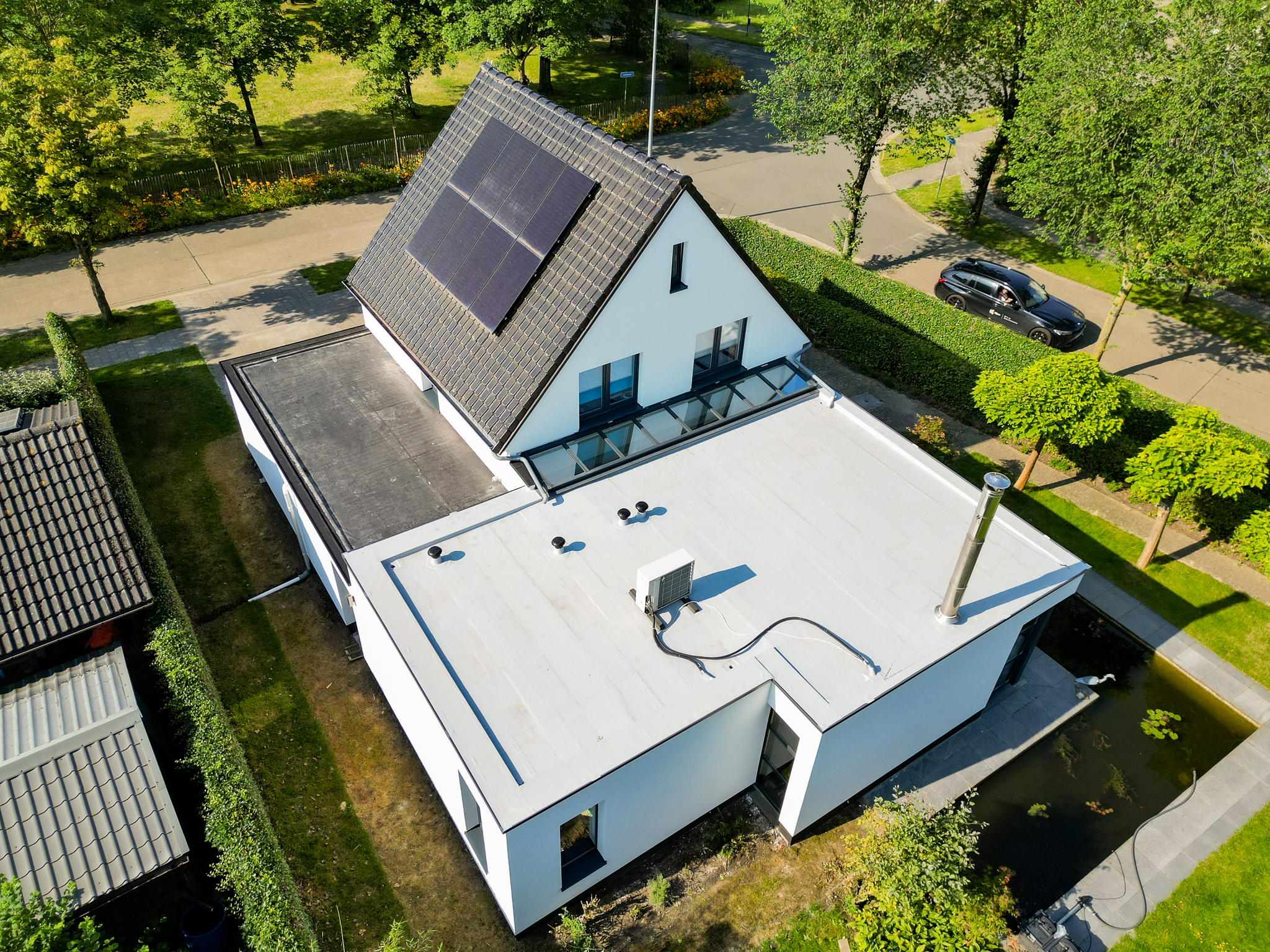 Dak- en gevelrenovatie in Herentals