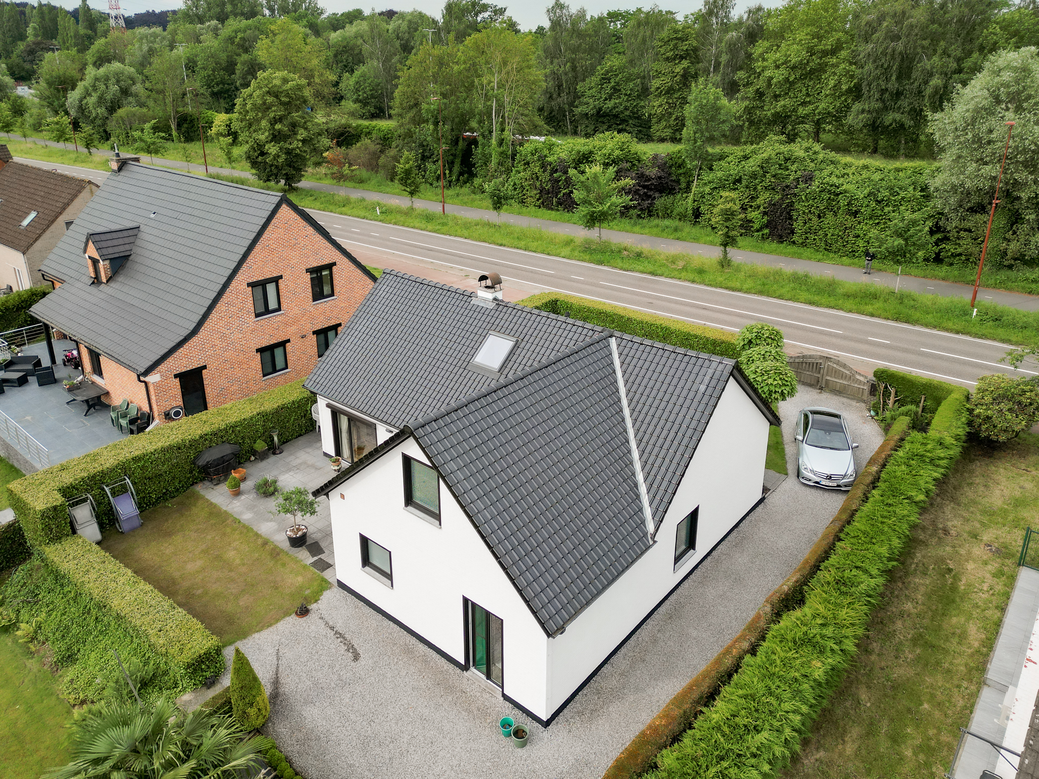 Dak- en gevelrenovatie in Meise