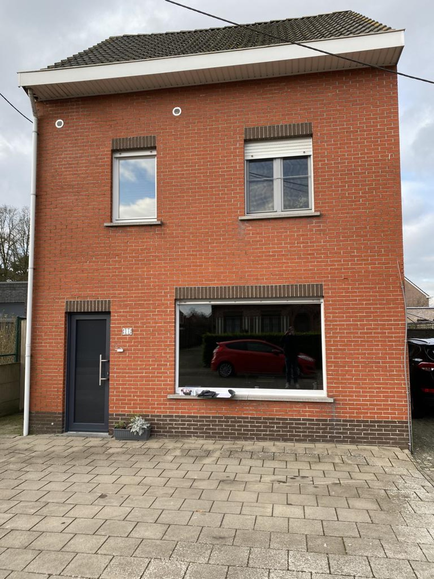 Gevelrenovatie met crepi in Sint-Job-in't-Goor
