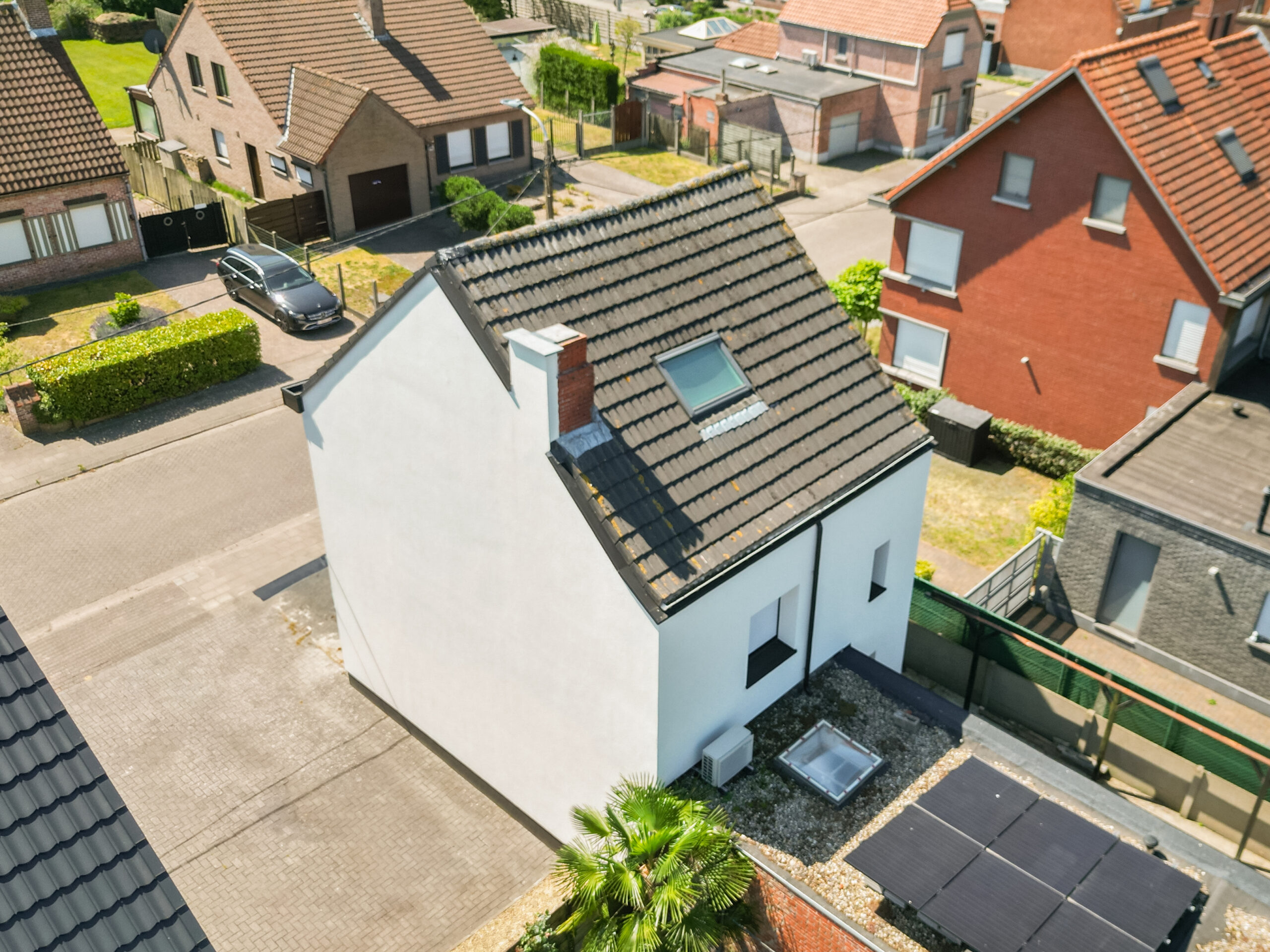 Gevelrenovatie met crepi in Sint-Job-in't-Goor