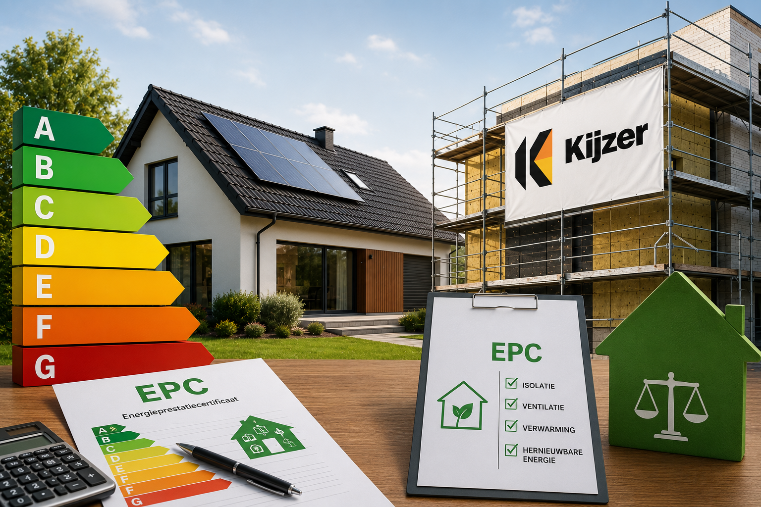 Energielabel, EPC en renovatieplicht in België | Kijzer