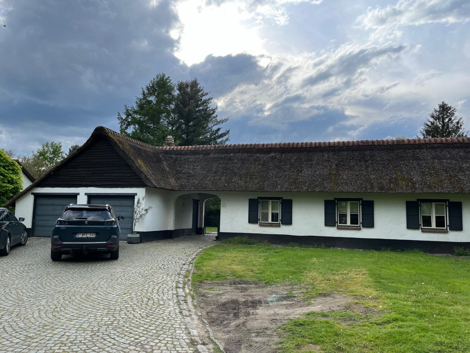 Gevelrenovatie crepi Bonheiden - vooraf
